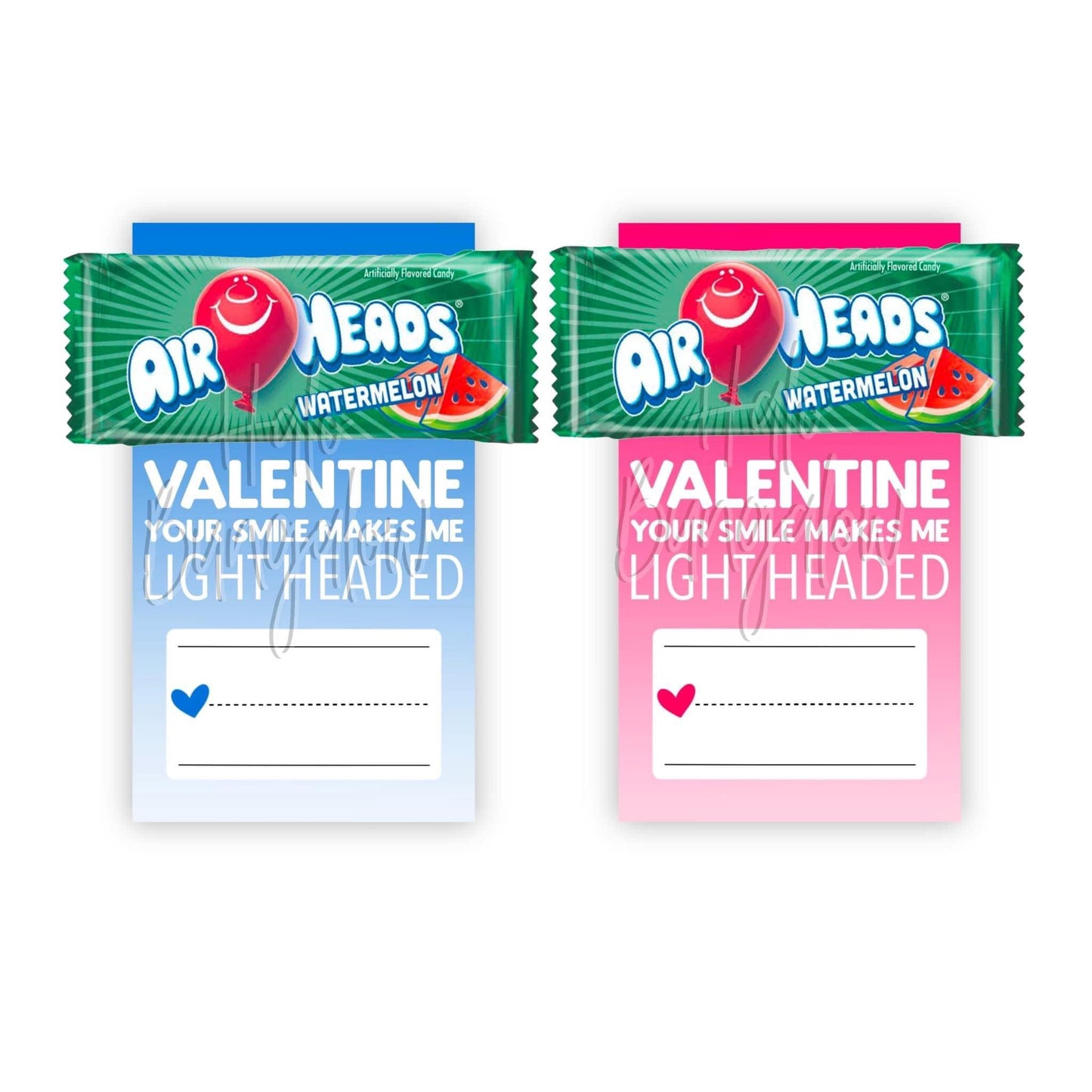 VALENTINES CARDS - PACK OF 25 - BLUE